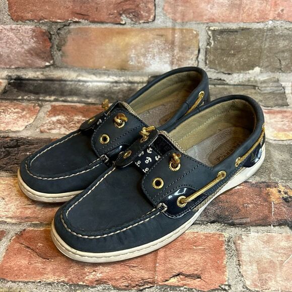 5 for $25🔥Size 5.5 Sperry Top-Sider Rainbowfish Slip-On Boat Shoe - Picture 6 of 10
